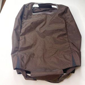 Travel Luggage Cover, protector, non-elastic in chocolate brown 19" x 13" x 9".